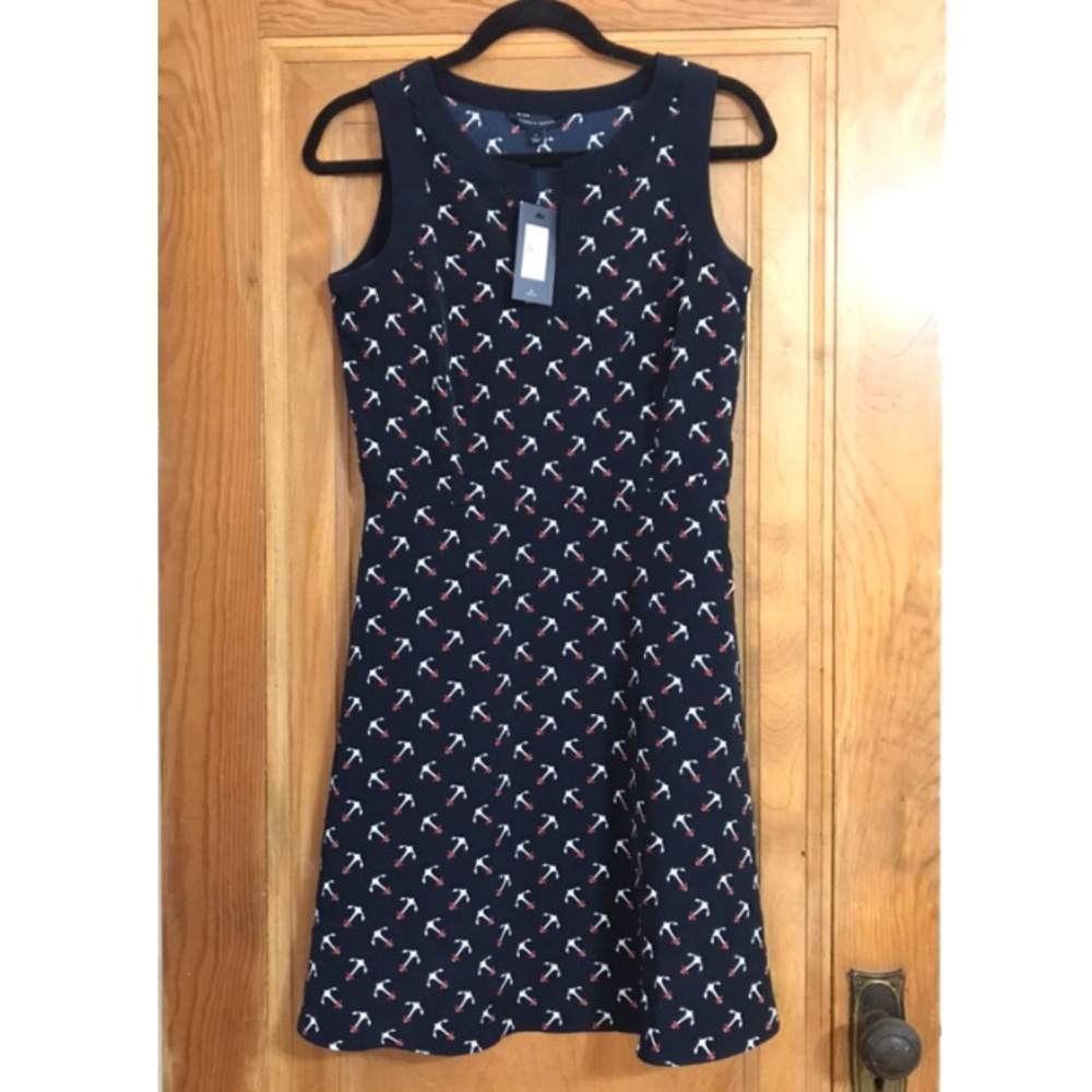 NWT!! Tommy Hilfiger Nautical Anchor Blue Dress